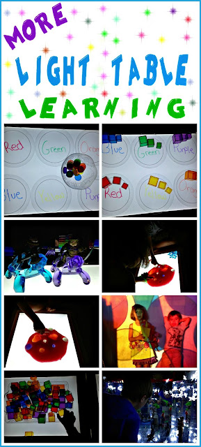 awesome educational light table activities
