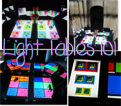 all about what light tables are for and what to do with them