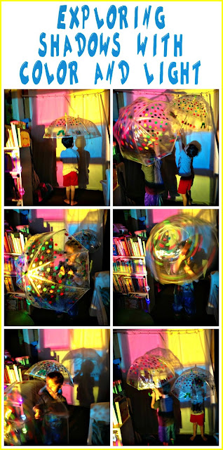overhead projector play and creativity - Reggio